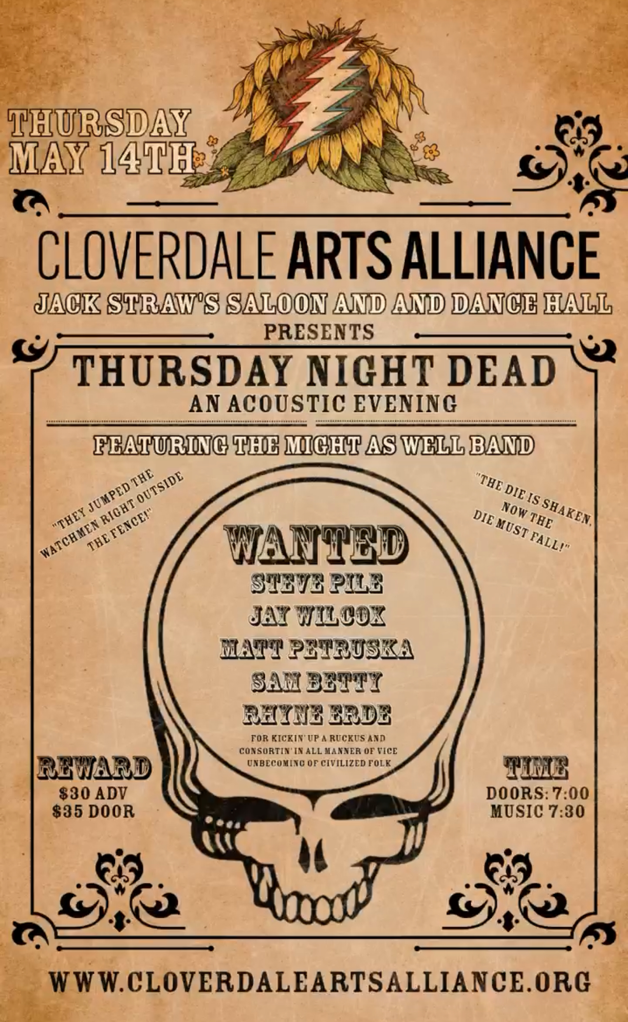 Acoustic Gd at Cloverdale Arts Alliance